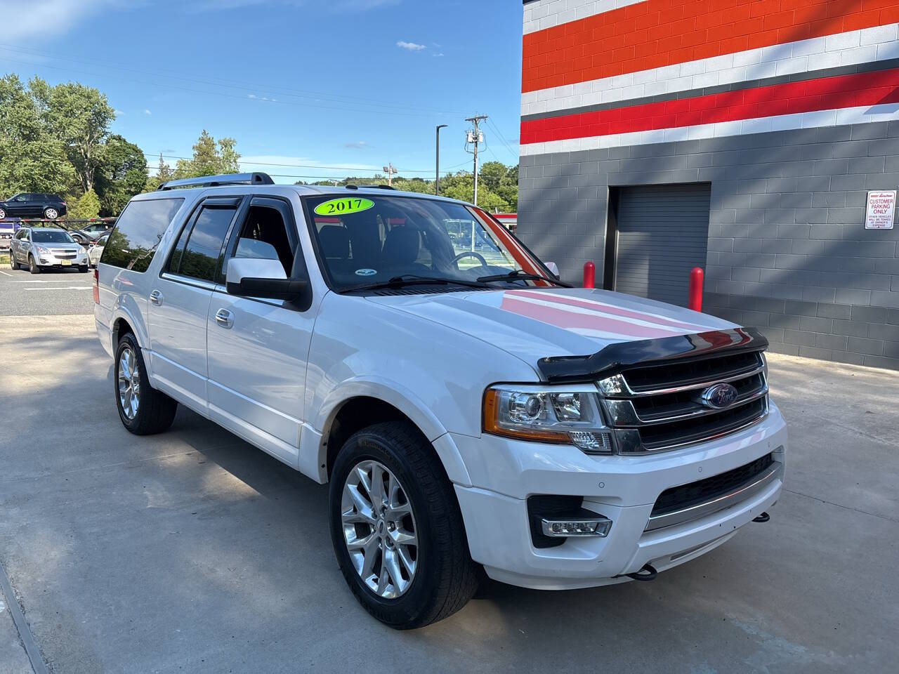 White 2017 Ford Expedition EL Limited 4x4 Limited 4dr SUV 1