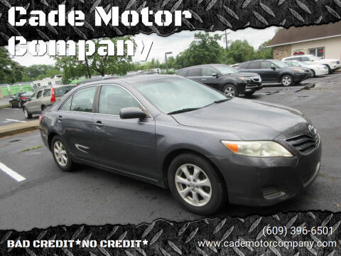 2010 Toyota Camry for sale at Cade Motor Company in Lawrenceville NJ
