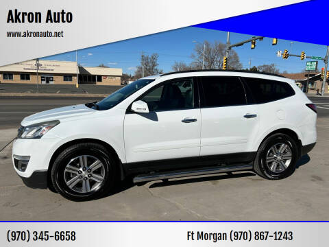 2016 Chevrolet Traverse for sale at Akron Auto in Akron CO