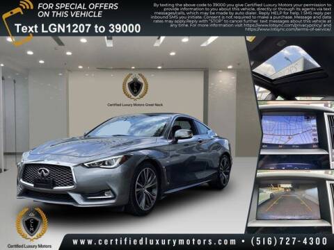 2018 Infiniti Q60 for sale at Certified Luxury Motors in Great Neck NY