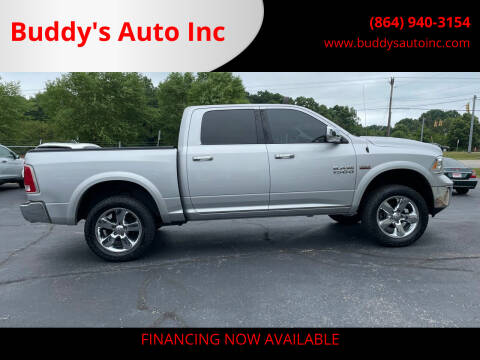 2015 RAM Ram Pickup 1500 for sale at Buddy's Auto Inc in Pendleton, SC