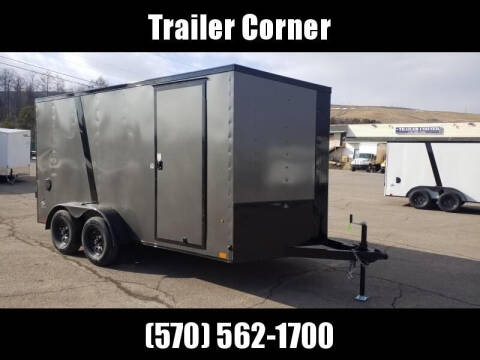 2022 Look Trailers STLC 7X14 EXT HEIGHT - BLK OUT