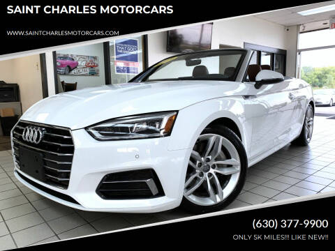 2019 Audi A5 for sale at SAINT CHARLES MOTORCARS in Saint Charles IL