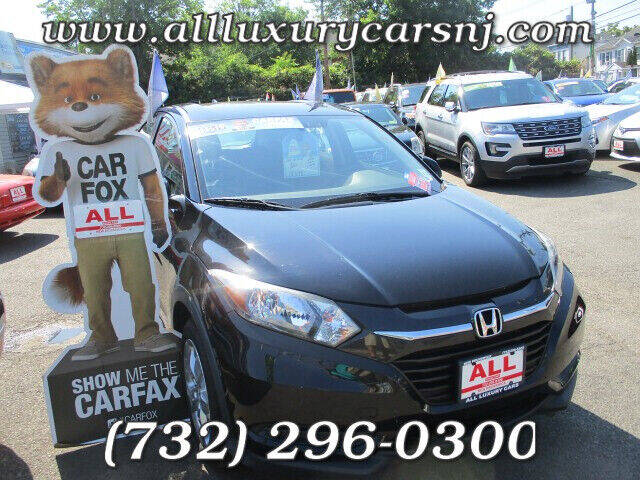 2016 Honda HR-V for sale at ALL Luxury Cars in New Brunswick NJ