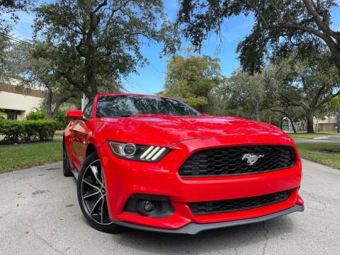2015 Ford Mustang for sale at HIGH PERFORMANCE MOTORS in Hollywood FL
