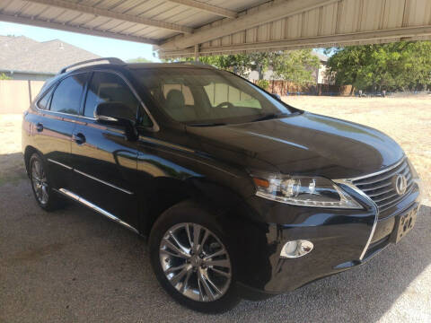 2013 Lexus RX 350 for sale at HAYNES AUTO SALES in Weatherford TX