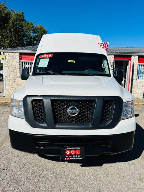 2018 Nissan NV for sale at GOL Auto Group in Round Rock, TX