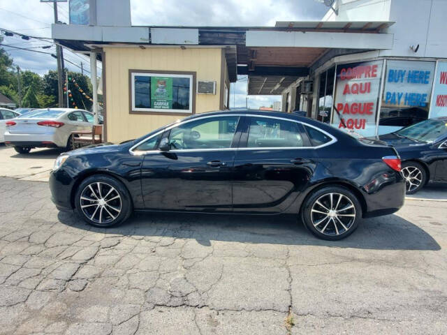 2017 Buick Verano for sale at DAGO'S AUTO SALES LLC in Dalton, GA