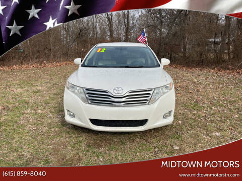 2012 Toyota Venza for sale at Midtown Motors in Greenbrier TN