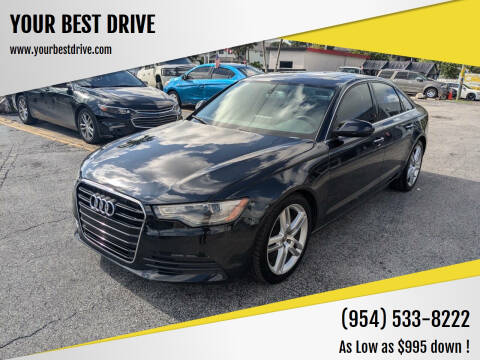 2015 Audi A6 for sale at YOUR BEST DRIVE in Oakland Park FL