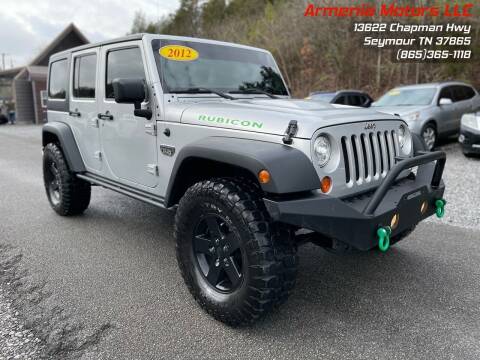 2012 Jeep Wrangler Unlimited for sale at Armenia Motors in Seymour TN