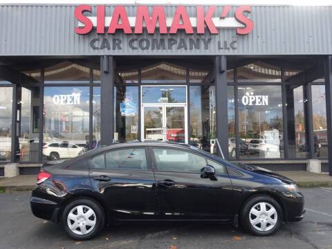 2013 Honda Civic for sale at Siamak's Car Company llc in Salem OR
