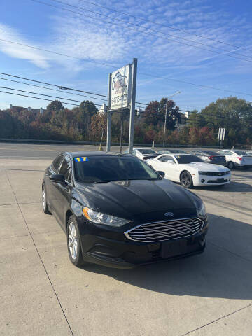 2017 Ford Fusion for sale at Wheels Motor Sales in Columbus OH