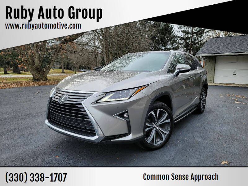 2018 Lexus RX 350L for sale at Ruby Auto Group in Hudson OH