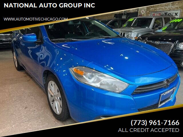 2015 Dodge Dart for sale at NATIONAL AUTO GROUP INC in Chicago IL