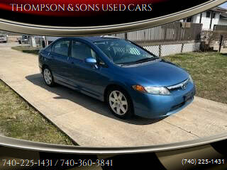 2008 Honda Civic for sale at THOMPSON & SONS USED CARS in Marion OH