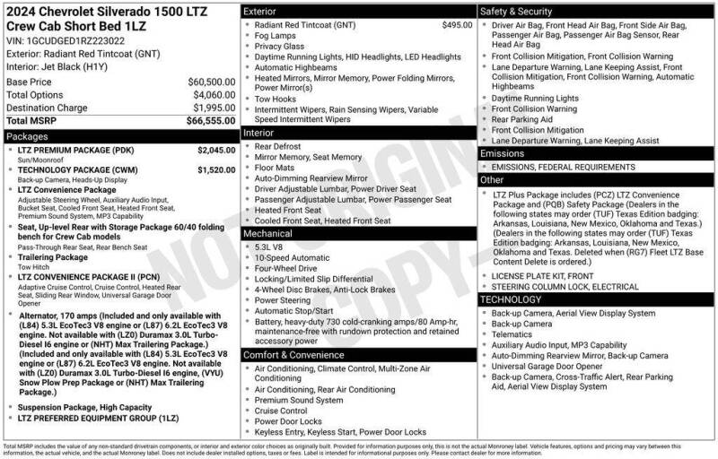 2024 Chevrolet Silverado 1500