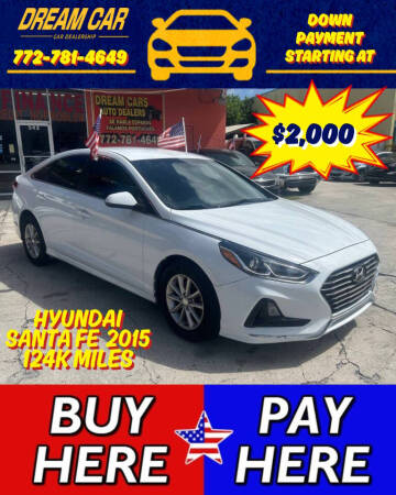 2018 Hyundai Sonata for sale at DREAM CARS in Stuart FL