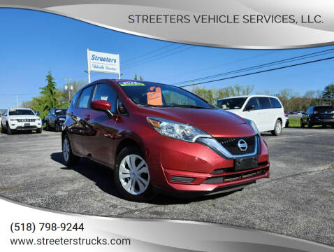 2018 Nissan Versa Note for sale at Streeters Vehicle Services,  LLC. in Queensbury NY