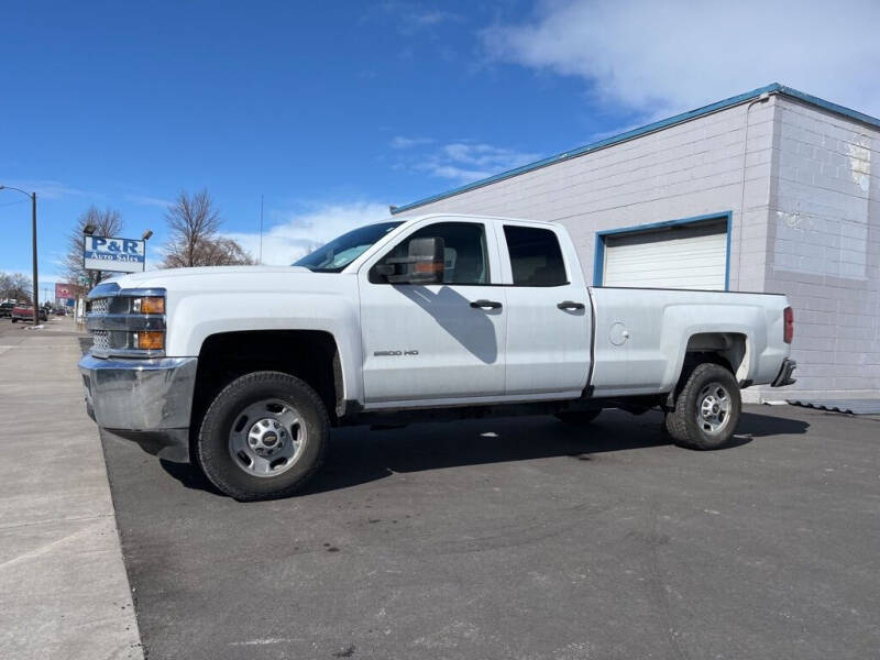 2019 Chevrolet Silverado 2500HD for sale at P & R Auto Sales in Pocatello ID