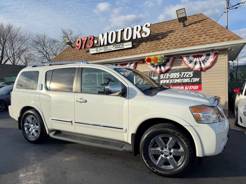 2011 Nissan Armada for sale at 973 MOTORS in Paterson NJ