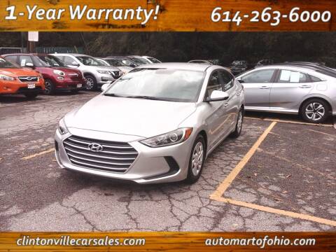 2017 Hyundai Elantra for sale at Clintonville Car Sales - AutoMart of Ohio in Columbus OH