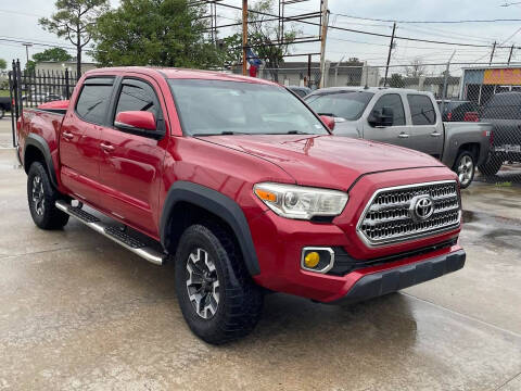 2017 Toyota Tacoma for sale at Hispanos Cars 4 Less by Cadena Motors, Inc. in Houston TX