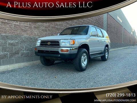 1997 Toyota 4Runner for sale at A Plus Auto Sales LLC in Denver CO
