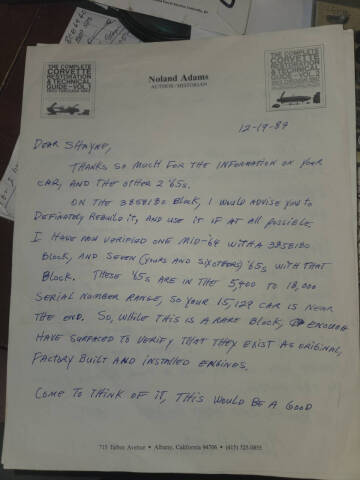 1965 Chevrolet Corvette