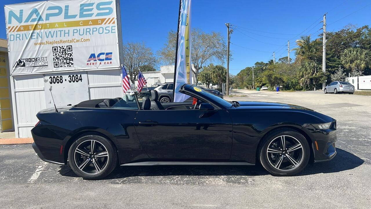 2024 Ford Mustang for sale at The Rock Fleet MGMT LLC in Naples, FL