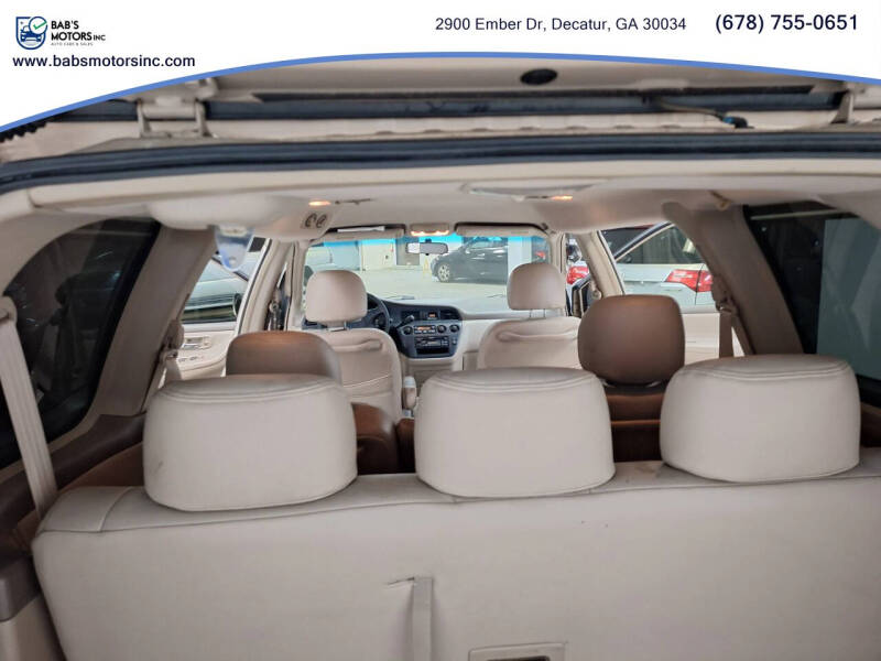 2001 Honda Odyssey EX