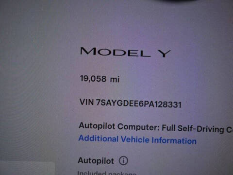 2023 Tesla Model Y Long Range