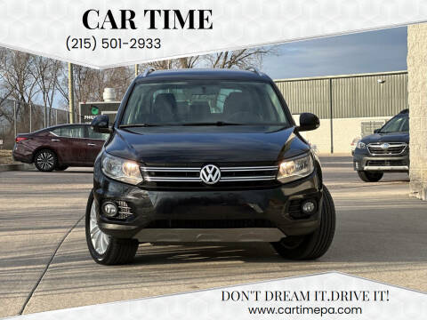 2013 Volkswagen Tiguan for sale at Car Time in Philadelphia PA