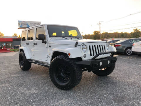 2014 Jeep Wrangler Unlimited for sale at Mass Motors LLC in Worcester MA