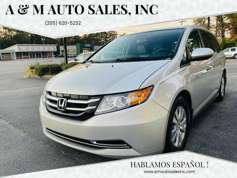 2015 Honda Odyssey for sale at A & M Auto Sales, Inc in Alabaster AL