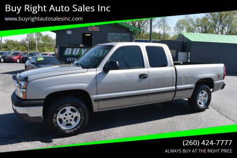 2003 Chevrolet Silverado 1500 for sale at Buy Right Auto Sales Inc in Fort Wayne IN