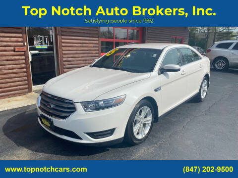 2015 Ford Taurus for sale at Top Notch Auto Brokers, Inc. in McHenry IL