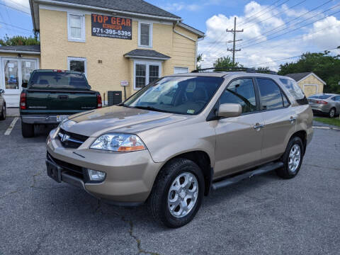 2002 Acura MDX for sale at Top Gear Motors in Winchester VA