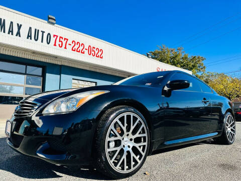 2008 Infiniti G37 for sale at Trimax Auto Group in Norfolk VA