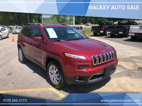 2014 Jeep Cherokee for sale at Galaxy Auto Sale in Fuquay Varina NC