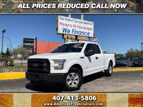 2016 Ford F-150 for sale at American Financial Cars in Orlando FL