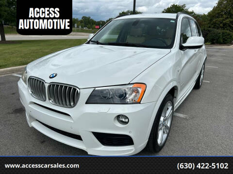 2012 BMW X3 for sale at ACCESS AUTOMOTIVE in Bensenville IL