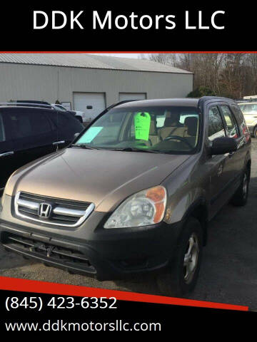 2002 Honda CR-V for sale at DDK Motors LLC in Rock Hill NY
