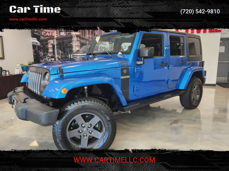 2016 Jeep Wrangler Unlimited for sale at Car Time in Denver CO