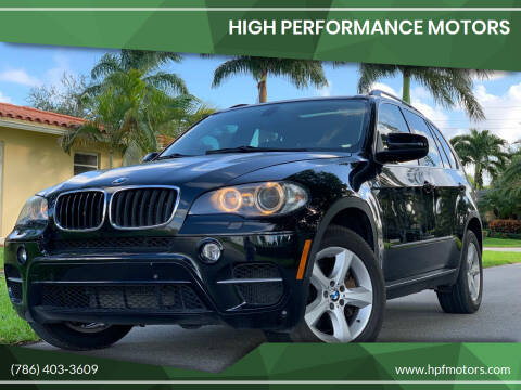 2011 BMW X5 for sale at HIGH PERFORMANCE MOTORS in Hollywood FL