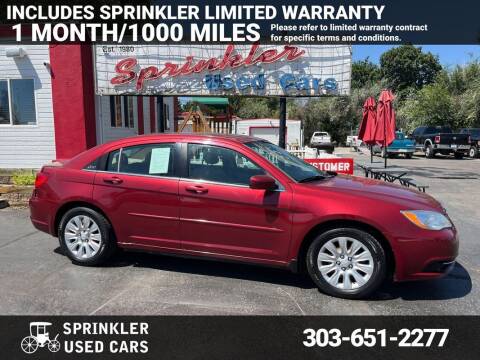 2013 Chrysler 200 for sale at Sprinkler Used Cars in Longmont CO