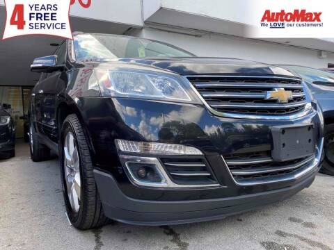 2013 Chevrolet Traverse for sale at Auto Max in Hollywood FL