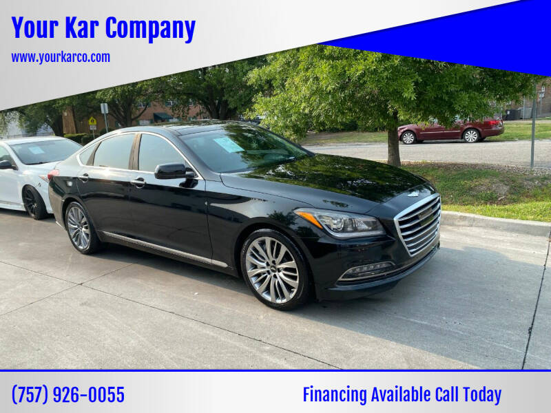 2015 Hyundai Genesis for sale at Your Kar Company in Norfolk VA