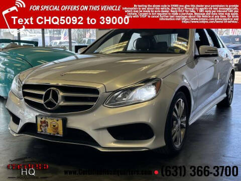 2016 Mercedes-Benz E-Class for sale at CERTIFIED HEADQUARTERS in Saint James NY