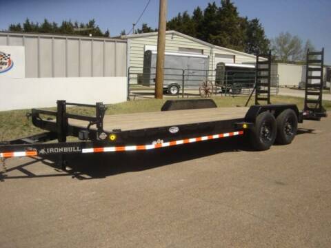 2024 IRON BULL 83 X 22 EQUIPMENT HAULER for sale at Midwest Trailer Sales & Service in Agra KS